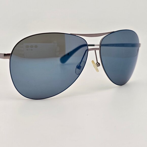 Marc by Marc Jacobs MMJ244/S Gunmetal Frame Blue Mirror Lens Aviator Sunglasses main image 5